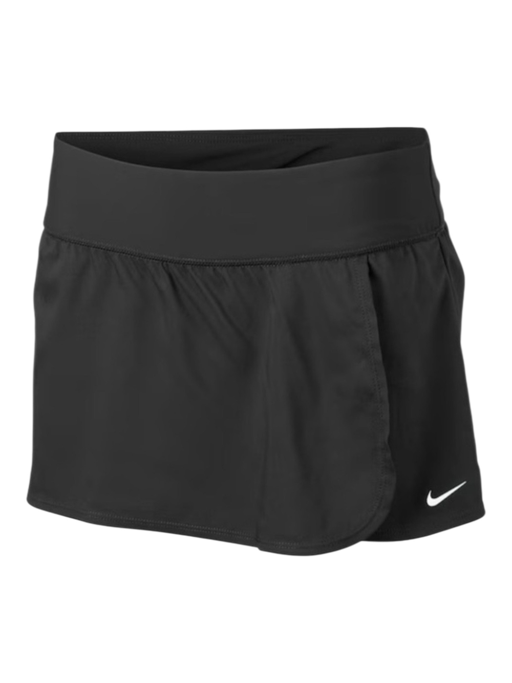 Nike Women's Core Solid Element Swim Board Skirt Bottom Black, Size 3XL